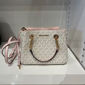 NWT Michael Kors Teagen Small Messenger Crossbody Bag - Pink